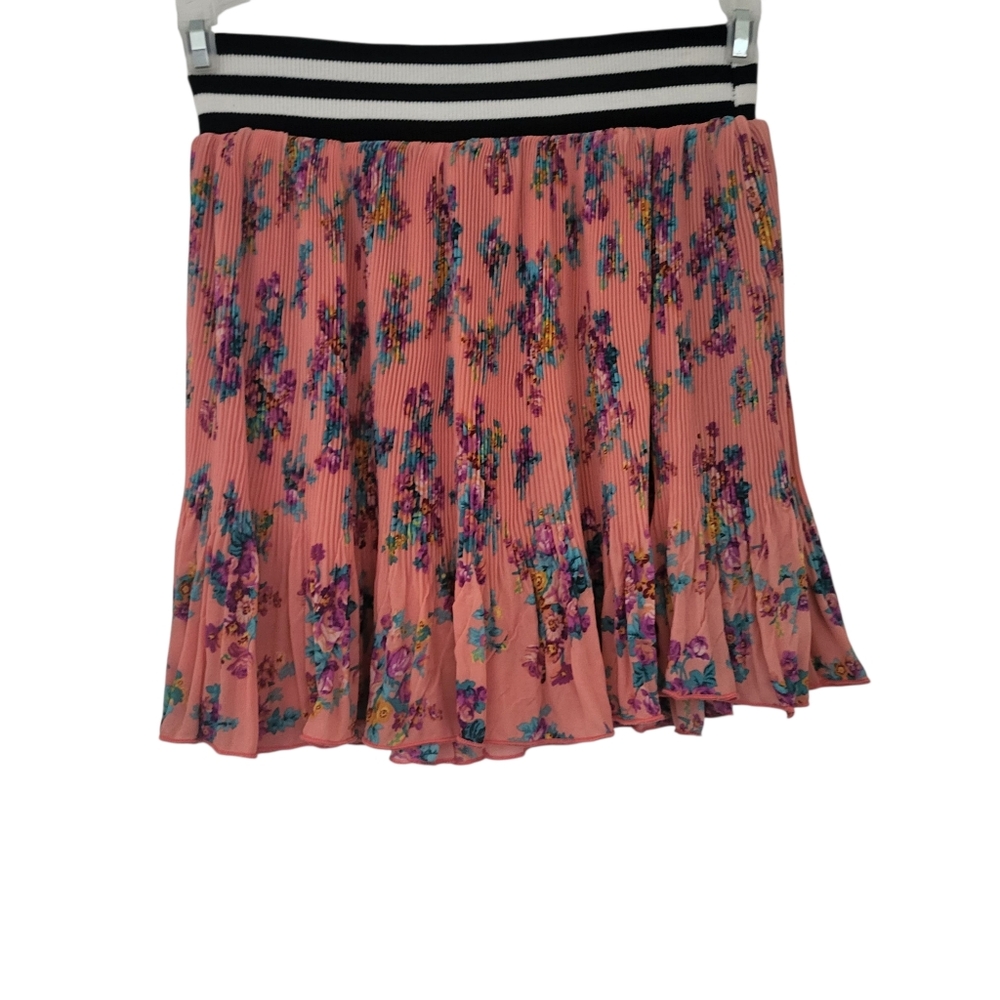Rue21 Floral Pleated Skirt sz S